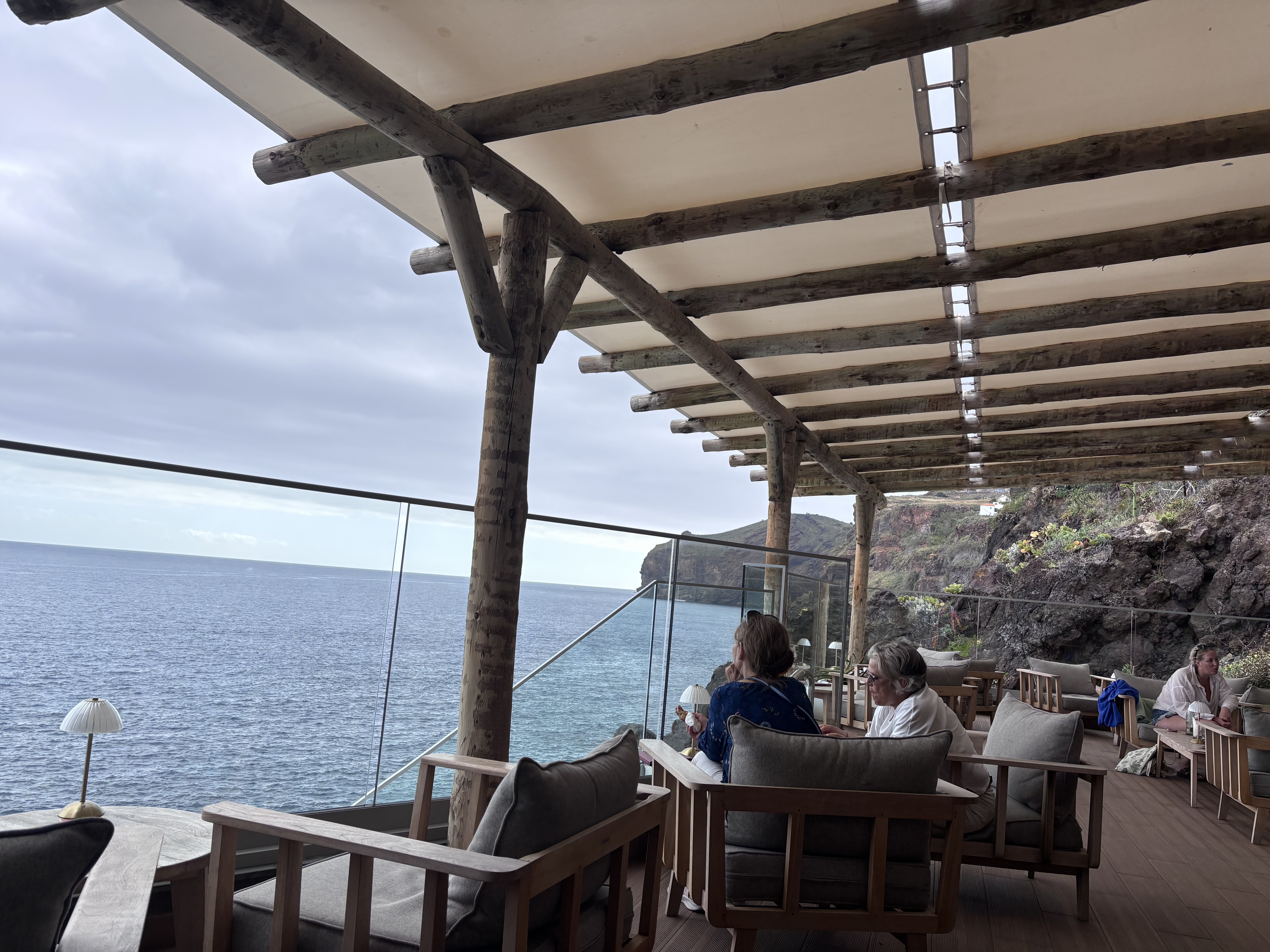 Cliffside terrace